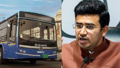BMTC ಬಸ್ ಪ್ರಯಾಣಿಕರ ದುಸ್ಥಿತಿ ಬದಲಾಗಿಲ್ಲ! ಸಂಚಾರಕ್ಕಾಗಿ ತಪಸ್ಸಿನಂತೆ ಜನ ಕಾಯಬೇಕಿದೆ: ತೇಜಸ್ವಿ ಸೂರ್ಯ