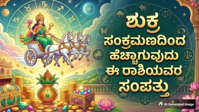 ಶುಕ್ರ ಸಂಕ್ರಮಣದಿಂದ ಹೆಚ್ಚಾಗುವುದು ಆರು ರಾಶಿಯವರ ಸಂಪತ್ತು:ಕೂಡಿ ಬರುವುದು ಮನೆ ನಿರ್ಮಾಣ, ವಿದೇಶ ಪ್ರಯಾಣ ಯೋಗ 