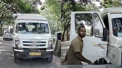 Mekhri Circle: ರಾಂಗ್‌ ರೂಟ್‌ನಲ್ಲಿ ಬಂದ ಟಿಟಿ ಗಾಡಿ, ಯಾಕಪ್ಪ ಅಂದಿದ್ದಕ್ಕೆ ನೀನ್ಯಾರೋ ಕೇಳೋಕೆ ಅಂತ ಹೀಗಾ ಮಾಡೋದು!