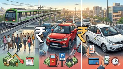 ದಿನನಿತ್ಯದ ಪ್ರಯಾಣಕ್ಕೆ ಮೆಟ್ರೋ, ಸ್ವಂತ ಕಾರು ಅಥವಾ ಕ್ಯಾಬ್ ಯಾವುದು ಬೆಸ್ಟ್; ಖರ್ಚು ಕಡಿಮೆ ಹೇಗೆ?