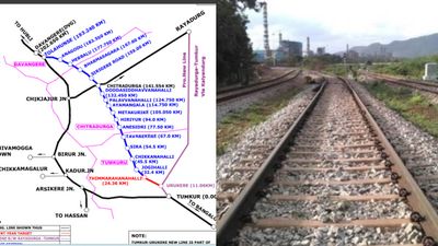 New Railway Lines: ತುಮಕೂರು-ದಾವಣಗೆರೆ, ರಾಯದುರ್ಗ ರೈಲು ಮಾರ್ಗದ ಭೂಸ್ವಾಧೀನ ಯಶಸ್ವಿ, ಕಾರ್ಯಾಚರಣೆ ಅಪ್ಡೇಟ್ಸ್