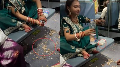 Video: ರೈಲನ್ನೇ ಕಸದ ಬುಟ್ಟಿಯನ್ನಾಗಿಸಿದ ಮಹಿಳೆ! ವೈರಲ್ ವಿಡಿಯೋ ನೋಡಿ ನೆಟ್ಟಿಗರ ಆಕ್ರೋಶ