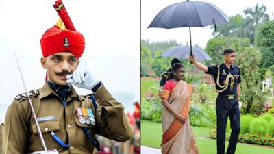 ಇಂಟರ್‌ನೆಟ್‌ನ ಹೊಸ ಕ್ರಶ್ ಈ ಭಾರತೀಯ ಸೇನಾ ಮೇಜರ್! ರಾಷ್ಟ್ರಪತಿಯ ಪಕ್ಕದಲ್ಲೇ ನಿಂತು ವೈರಲ್ ಆದ ರಿಷಭ್ ಸಿಂಗ್ ಸಾಂಬ್ಯಾಲ್