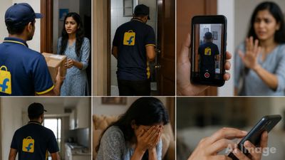 ಬೆಂಗಳೂರಿನಲ್ಲಿ ಒಬ್ಬಂಟಿ ಯುವತಿ ಇದ್ದ ಮನೆಗೆ ನುಗ್ಗಿ ಪ್ಯಾಂಟ್‌ ಬಿಚ್ಚಿದ ಫ್ಲಿಪ್‌ಕಾರ್ಟ್‌ ಡೆಲಿವರಿ ಬಾಯ್, ವಿಡಿಯೋ ವೈರಲ್    
