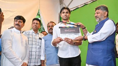 ಸ್ಯಾಂಡಲ್‌ವುಡ್‌ಗೆ ಸಿ.ಪಿ.ಯೋಗೇಶ್ವರ್ ಪುತ್ರ ಧ್ಯಾನ್ ಎಂಟ್ರಿ: ಸಿಎಂ ಡಿ.ಕೆ.ಶಿವಕುಮಾರ್‌ ಸಾಥ್‌