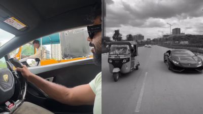 ಆಟೋ ಚಾಲಕನಿಗೆ ಲ್ಯಾಂಬೋರ್ಗಿನಿ ಕಾರಿನ ಕೀ ಕೊಟ್ಟು ತಾನೇ ಆಟೋ ಓಡಿಸಿದ ಮಾಲೀಕ: ವಿಡಿಯೋ ವೈರಲ್!