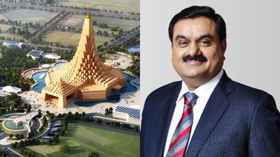   ഉമിയാ ധാമിൽ ഏറ്റവും വലിയ റാഫ്റ്റ് ഫൗണ്ടേഷൻ; ലോക റെക്കോർഡുമായി അദാനി സിമന്റ്സ്