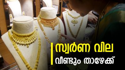 സ്വർണ വിലയിൽ വീണ്ടും ഇടിവ്; ഒരു ലക്ഷത്തിലേക്ക് ഇനി പോകില്ലേ?..ഇന്നത്തെ നിരക്ക് അറിയാം