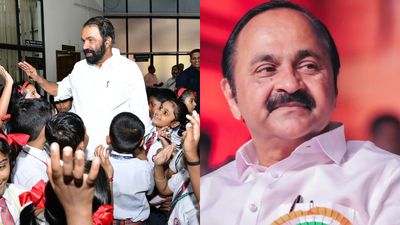 ഗോള്‍വാള്‍ക്കറുടെ ചിത്രത്തിന് മുമ്പില്‍ നട്ടെല്ല് വളച്ച ആളുടെ പേര് വിനായക് ദാമോദര്‍ സതീശന്‍, ചുട്ട മറുപടി