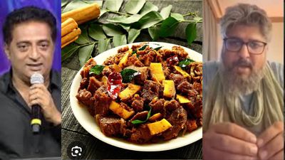 ബീഫും പോര്‍ക്കും സദ്യയും; ഹാപ്പി സണ്‍ഡേ എന്ന് പ്രകാശ് രാജ്; മറുപടിയുമായി കേരള സ്റ്റോറി 2 സംവിധായകന്‍