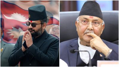 നേപ്പാളിൽ കമ്മ്യൂണിസ്റ്റ് പാർട്ടിക്ക് വൻ പ്രഹരം; മുൻ പ്രധാനമന്ത്രിയെ നിലംപരിശാക്കി ബലേന്ദ്ര ഷാ