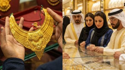 ദുബായിൽ നിന്ന് സ്വർണം വാങ്ങുന്നവർക്ക് ആശ്വാസം; വില കുറഞ്ഞു, 24 കാരറ്റിന് എത്ര? കാരണം എണ്ണവില