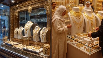 സ്വർണ വില ദുബായിലും കുത്തനെ ഇടിഞ്ഞു; പവന് കേരളത്തിലേതിനേക്കാൾ കുറവ്..ഇന്ന് തന്നെ ജ്വല്ലറിയിലേക്ക് വിട്ടോ