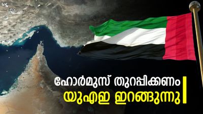 ഹോര്മുസ് തുറക്കണം... ബഹുരാഷ്ട്ര സമുദ്രദൗത്യസേനയ്ക്ക് തയ്യാറെന്ന് യുഎസിനോട് യുഎഇ