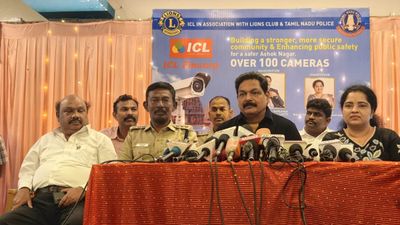 ചെന്നൈയിലെ അശോക് നഗറിന്  സുരക്ഷയുടെ ആത്മവിശ്വാസമേകി 100 സിസിടിവി ക്യാമറകള്‍