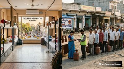 ഹൈദരാബാദിൽ പാചകവാതക ക്ഷാമം രൂക്ഷം; ഹോസ്‌റ്റലുകളിൽ നിയന്ത്രണം, വർക്ക് ഫ്രം ഹോം ആവശ്യം ശക്തമാവുന്നു