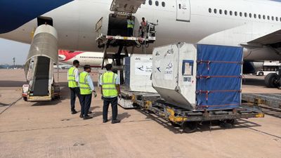 ഗൾഫിൽ ഭക്ഷ്യ സുരക്ഷ ഉറപ്പാക്കാൻ ലുലു; ബഹ്റൈനിലേക്ക് പ്രത്യേക വിമാനത്തിൽ പഴം, പച്ചക്കറി എത്തിച്ചു 