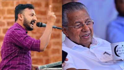 'ഭാര്യയുടെ നാഭിക്ക് ചവിട്ടിയവന് കൊടുത്ത സ്ഥാനം എന്നെക്കൊണ്ട് പറയിക്കണ്ട', പിണറായിക്ക് മറുപടിയുമായി രാഹുൽ 