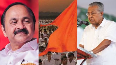 പിണറായി ലക്ഷണമൊത്ത ആർഎസ്എസ് ഏജന്റെന്ന് വിഡി സതീശൻ, 'ആർഎസ്എസ് പിന്തുണയിൽ എംഎൽഎയായി'