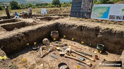 6500 വർഷം പഴക്കമുള്ള കല്ലറയിൽ 1.5 കിലോ സ്വർണം..! മൂവായിരത്തിൽ അധികം ആഭരണങ്ങൾ, ഇതാണ് വർണ