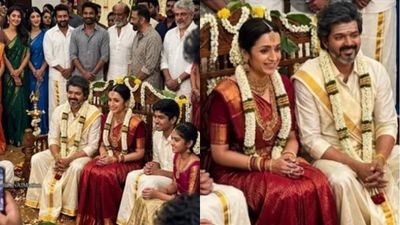 വിജയും തൃഷയും രഹസ്യമായി വിവാഹിതരായി? രജനിയും കമലും പങ്കെടുത്തു, ഫോട്ടോകൾ വൈറൽ, സത്യമാണോ?