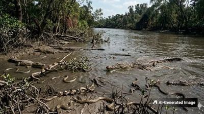 അതിർത്തിയിലെ നദികളിലൂടെയുള്ള നുഴഞ്ഞുകയറ്റം തടയാൻ 'പാമ്പുകളും മുതലകളും';നിർദേശവുമായി ബിഎസ്എഫ്