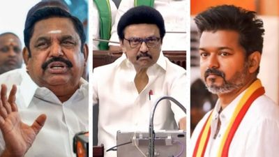 തമിഴ്‌നാട്ടിൽ ഡിഎംകെയുടെ മുന്നേറ്റം; 165 സീറ്റുകൾ വരെ നേടി അധികാരത്തിലേറും, ടിവികെയ്ക്ക് 18 സീറ്റ്!