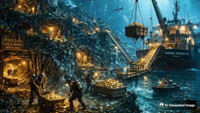 കടലിന്റെ അടിത്തട്ടില്‍ 'സ്വര്‍ണ ഫാക്ടറി', പുതിയ കണ്ടെത്തല്‍; ഖനനം സാധ്യമാകുമോ?