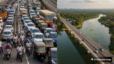 വരാപ്പുഴ പാലം വന്നപ്പോൾ പ്രശ്‌നം തീർന്നെന്ന് കരുതിയോ? വെല്ലുവിളിയായി അപ്രോച്ച് റോഡ്, ഗതാഗതം ഇഴയുന്നു!