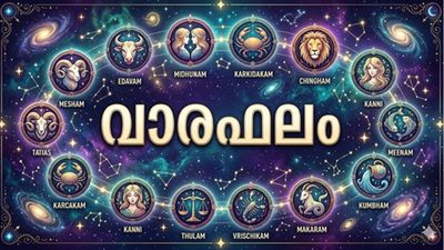 നറുക്കെടുപ്പുകളിലും ഭാഗ്യപരീക്ഷണങ്ങളിലും വിജയിക്കും, നൂതന വസ്ത്രാഭരണങ്ങള്‍ ലഭിക്കും, ധനസമൃദ്ധി, വാരഫലം