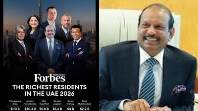 യുഎഇയിലെ ഏറ്റവും സമ്പന്നനായ മലയാളി എംഎ യൂസഫലി; ഫോർബ്സ് പട്ടികയിൽ ആറാം സ്ഥാനം, ആസ്തി ഇതാ