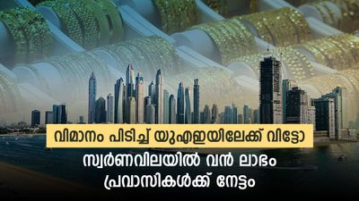 യുഎഇ സ്വര്ണവില കുറഞ്ഞു; മലയാളി പ്രവാസികള്ക്ക് വന് നേട്ടം, 14200 രൂപ ലാഭം, ഇങ്ങനെ ആദ്യം