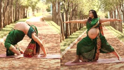 ഗര്‍ഭകാലത്തെ യോഗ; ബെംഗളൂരു വനിതയുടെ വീഡിയോ കണ്ടത് 2 കോടി ആളുകള്‍, ഇങ്ങനെ ചെയ്യാമോ?