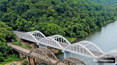 കൊച്ചി-മൂന്നാർ ദേശീയപാതയിലെ നേര്യമംഗലം പാലം ജോലികൾ അന്തിമ ഘട്ടത്തിൽ; ഓഗസ്റ്റിൽ തുറക്കും
