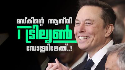 ഒരു രാജ്യത്തിന് ആകെയുള്ള സമ്പത്തിനേക്കാള് കൂടുതല് ആസ്തി മസ്കിന് മാത്രം! ചരിത്രനേട്ടത്തിലേക്ക്