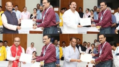 Rajya Sabha Election : ୪ ବିଜୟୀ ନେତାଙ୍କୁ ମିଳିଲା ସାର୍ଟିଫିକେଟ୍