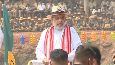 କଟକ ମୁଣ୍ଡଳି CISF କ୍ୟାମ୍ପ୍ରେ କେନ୍ଦ୍ର ଗୃହ ମନ୍ତ୍ରୀ ଅମିତ ଶାହ