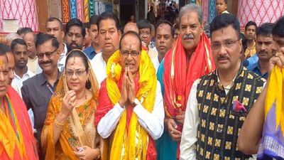 ଶ୍ରୀମନ୍ଦିରରେ କେନ୍ଦ୍ରମନ୍ତ୍ରୀ ଶିବରାଜ ସିଂ ଚୌହାନ 