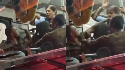 ஏய் என்ன நினைச்சிட்டு இருக்க! பெங்களூர் அரசு பஸ்சில் டிரைவருக்கு பளார் விட்ட பெண்.. திகைத்த பயணிகள்! வீடியோ