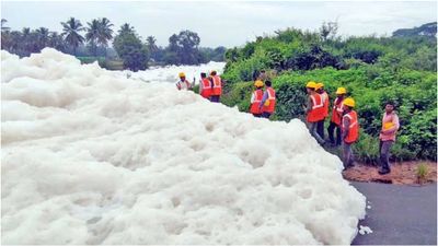 சாக்கடையை திறந்துவிட்டு.. தென்பெண்ணையை நஞ்சாக்கிய பெங்களூர்! கர்நாடகாவை கண்டித்த பசுமை தீர்ப்பாயம்
