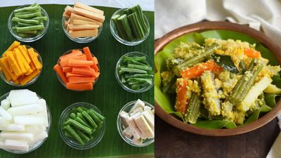 Aviyal Recipe in Tamil: அடைக்கு ஏற்ற அவியல்! செய்வது எப்படினு பார்க்கலாமா? அப்படியே சாப்பிடலாமே!