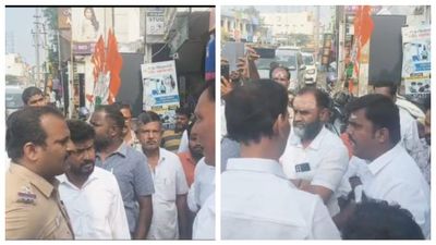 ஸ்டாலினுக்கு தனி ரூல்ஸா.. டேய் கட்டுங்கடா.. கோவை போலீஸிடம் ஒருமையில் வாக்குவாதம் செய்த பாஜக நிர்வாகி