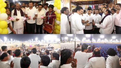 திருவண்ணாமலையில் பிரமாண்டம் காட்டும் திமுக! உதயநிதி தலைமையில் இன்று வடக்கு மண்டல நிர்வாகிகள் கூட்டம் 