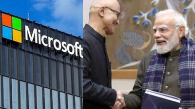 Microsoft: இந்தியாவுக்கு ஜாக்பாட்! கூகுளை தொடர்ந்து களமிறங்கியது மைக்ரோசாப்ட்.. ரூ.1.57 லட்சம் முதலீடு செய்கிறது 