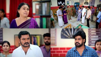 Pandian Stores: மயில் அம்மா சொன்ன பொய்,  ஸ்டேஷனில் பாண்டியன் செய்த செயல்! கோபத்தில் சரவணன்