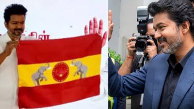 Jana nayagan Audio Launch-ல் விஜய் ரேம்ப் வாக்கின் போது! தடையை மீறி தவெக கொடி காட்டிய நபர் கைது!