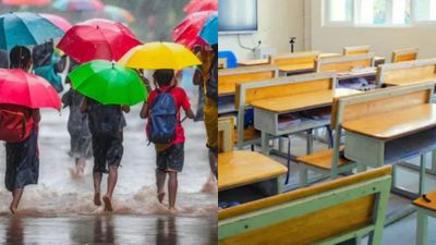 கொட்டும் கனமழை.. மாணவர்களுக்கு பறந்து வந்த குட் நியூஸ்! இன்று பள்ளிகளுக்கு விடுமுறை