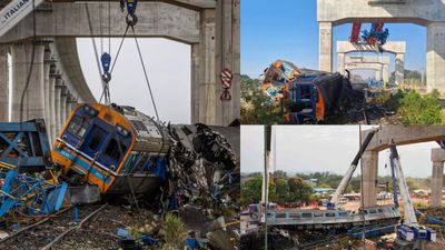  தாய்லாந்து: ரயிலில் சென்றவர்களுக்கு நேர்ந்த துயரம்! கிரேன் விழுந்த விபத்தில் பலி எண்ணிக்கை உயர்வு!