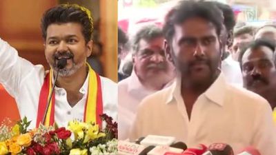 விஜய்யின் தவெகவுடன் தேமுதிக கூட்டணியா? ”ஜனநாயகன்” ரிலீஸ் அன்று கிளைமேக்ஸ்.. விஜய பிரபாகரன் பதில்