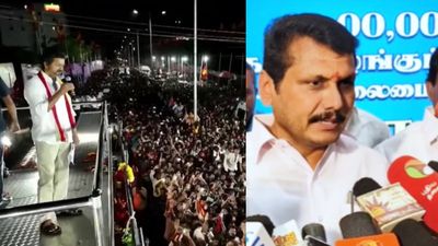 கரூர் நெரிசலுக்கு நான் காரணமா? தெரியாமல் பேச கூடாது! நயினார் குற்றச்சாட்டுக்கு செந்தில் பாலாஜி ரியாக்‌ஷன்